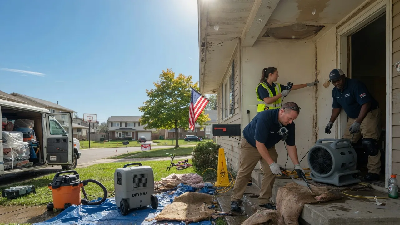 Water Damage Restoration in Livingston, WI near me